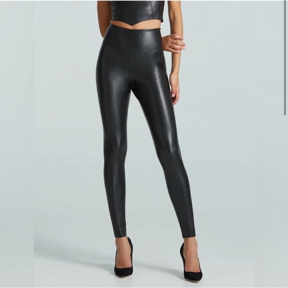 Nwt Commando women's leather leggings pants size Small - Picture 3 of 6